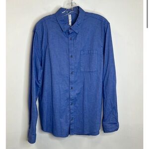 lululemon athletica Indigo Casual Button-Down Shirt